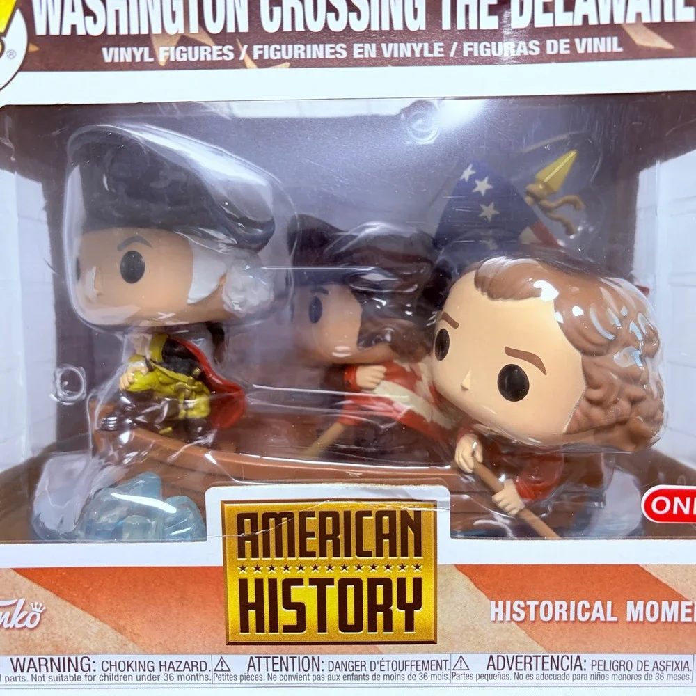 Funko Pop Washington Crossing The Delaware #11 Brown Target Exclusive Dad's Gift